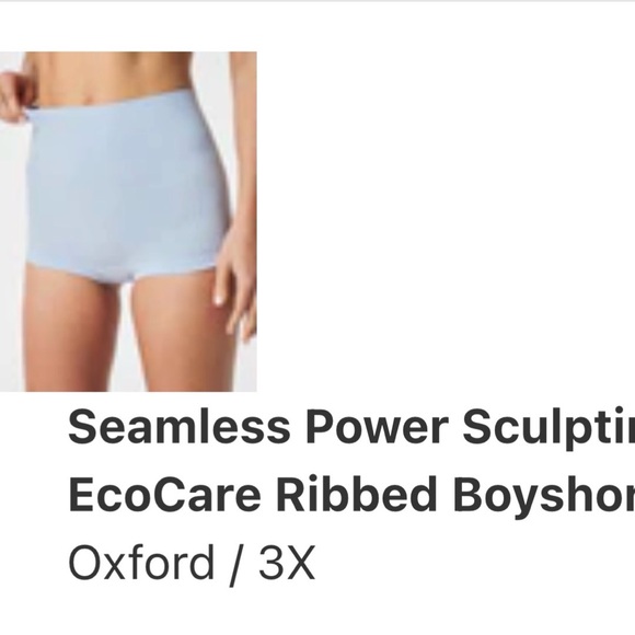 SPANX Shapewear - ecocare ribbed boyshorts